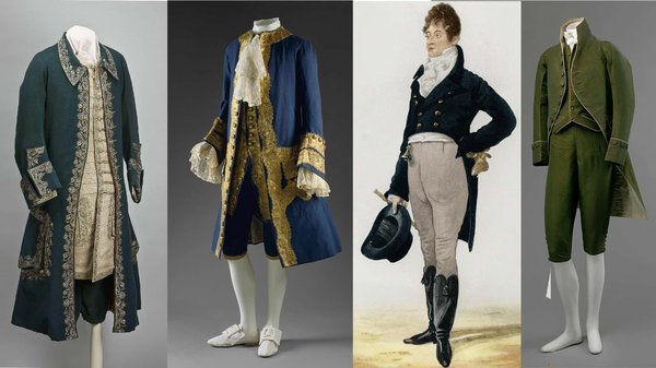 L'évolution des costumes à travers les années